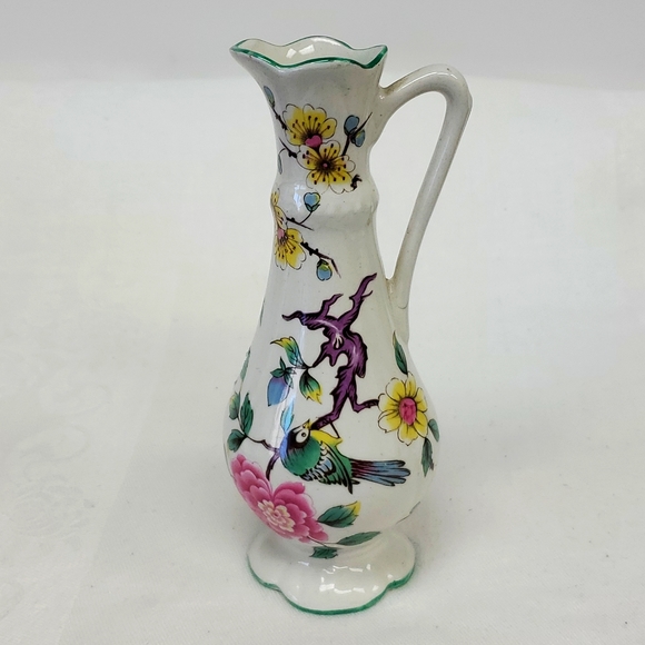 STAFFORDSHIRE Vintage OldFoley James Kent boot and vase - Picture 10 of 12